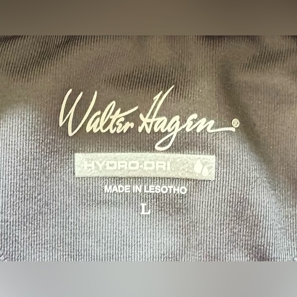 Walter Hagen Hydro Dri Golf Polo Size Large EUC - Picture 4 of 4